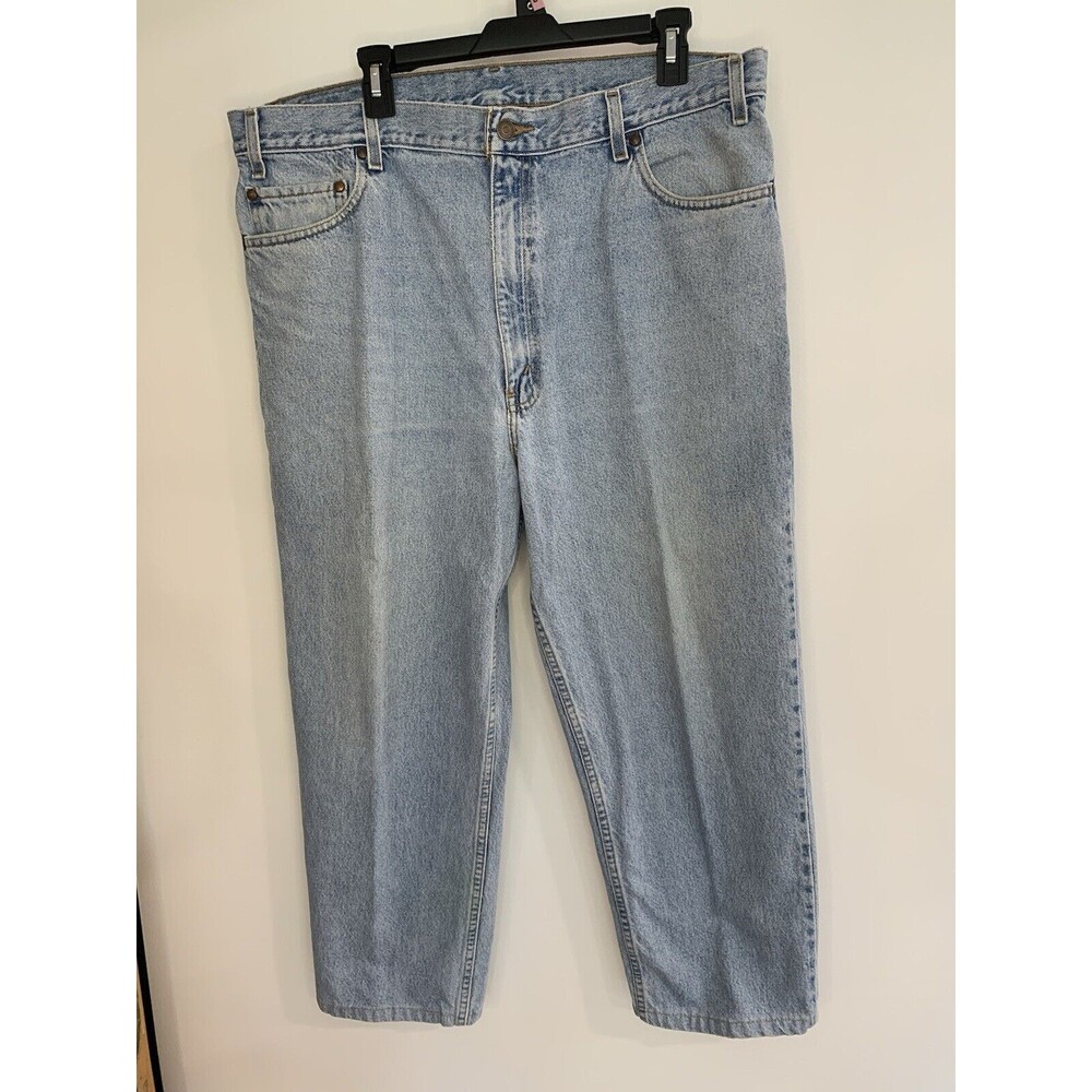 Vintage Levi's 540 Brown Tag Light Wash Jeans Men's 40 x 30